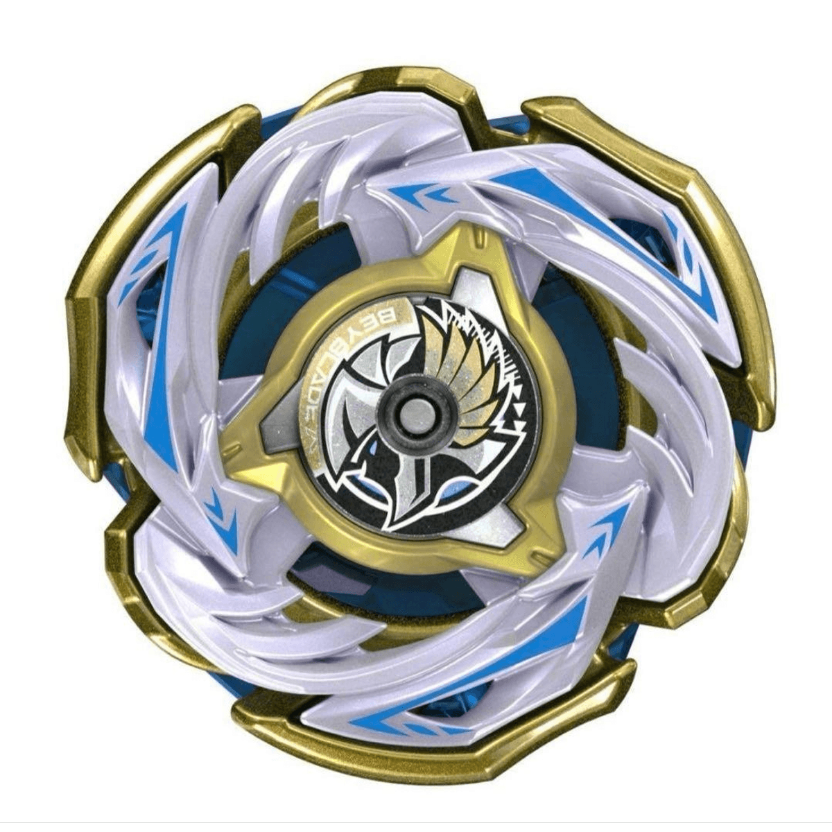 BEYBLADE X Valkyrie Volt S4-70V Metal Coat Gold & CX-11 Emperor Might Deck Set