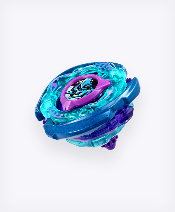 Pre Takara Tomy Beyblade X UX-00 Kraken Riggle S3-70O Metal Coat: Blue