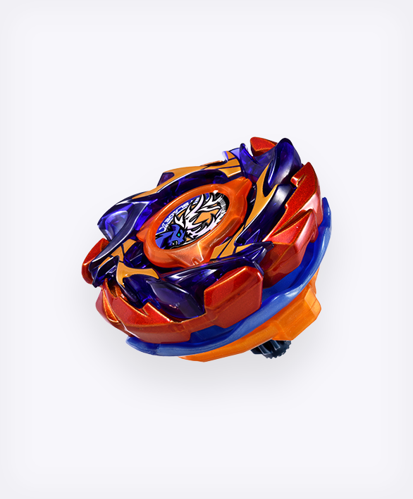 Takara Tomy Beyblade X UX-00 Bucks Antlers B2-60D Metal Coating: Orange