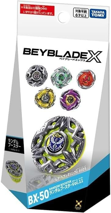 TAKARA TOMY Beyblade X BX-50 Random Booster Vol.11 Sealed Pack Japan