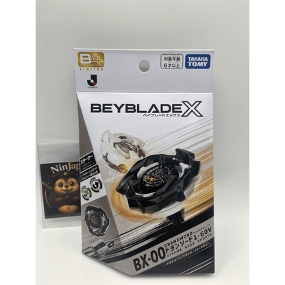BEYBLADE X BX-00 Starter DRANSWORD 1-60V Metal Coat Black J.League Ver
