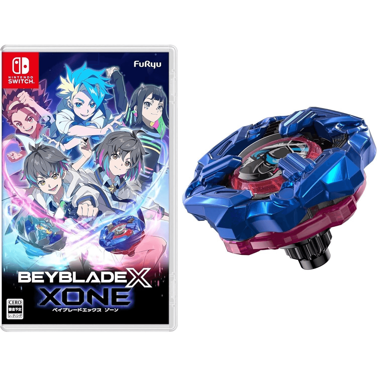 Beyblade X: XONE (Nintendo Switch) Japan Version w/ game original beyblade