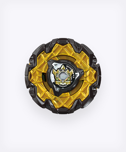 BEYBLADE X Valkyrie Volt S4-70V Metal Coat Gold & CX-11 Emperor Might Deck Set